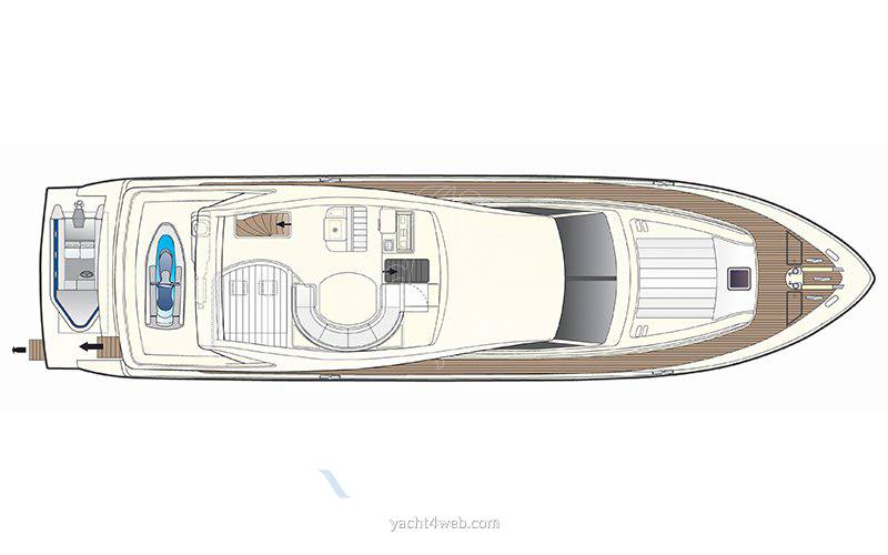 Ferretti yachts 730 Моторная яхта