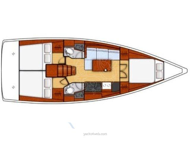 Beneteau Oceanis 38.1 Парус cruiser используется