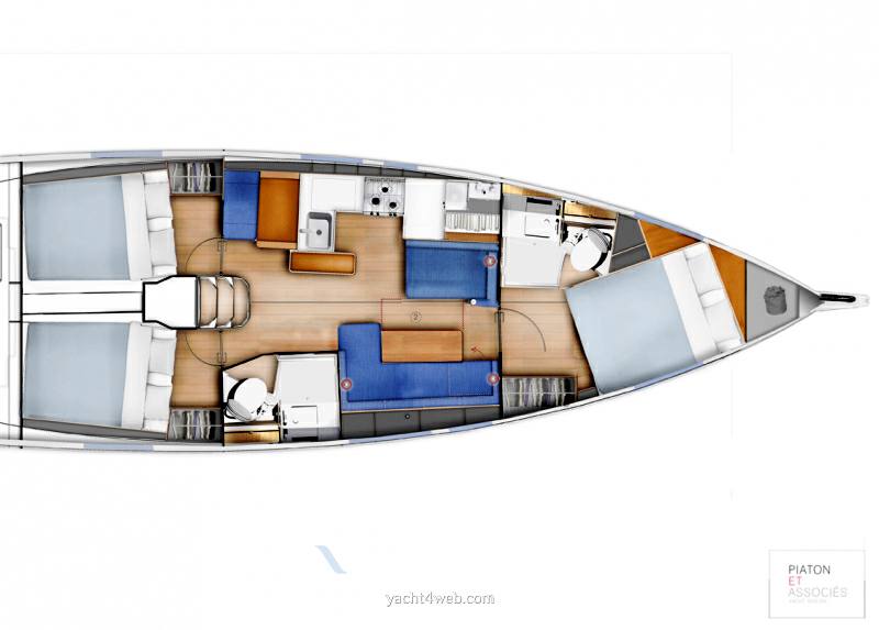 JEANNEAU Sun odyssey 410 new Barca a vela nuova in vendita