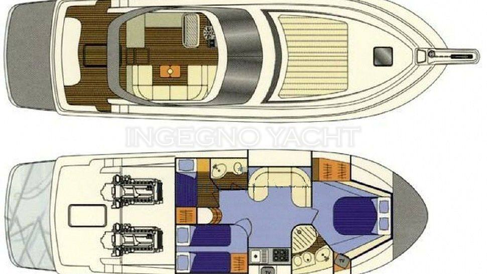 Uniesse 48 open Bateau à moteur nouveau en vente