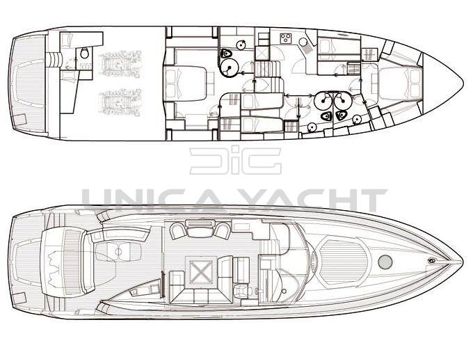 Sunseeker Predator 72 Моторная лодка используется для продажи