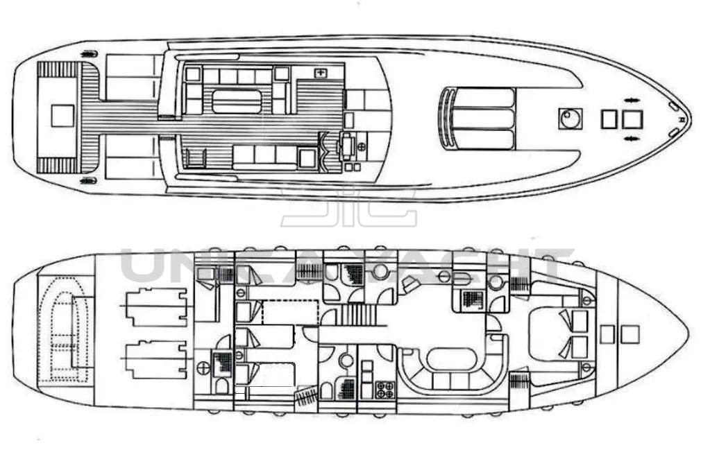 CANTIERE NAVALE ARNO Leopard 23 sport قارب بمحرك مستعملة للبيع