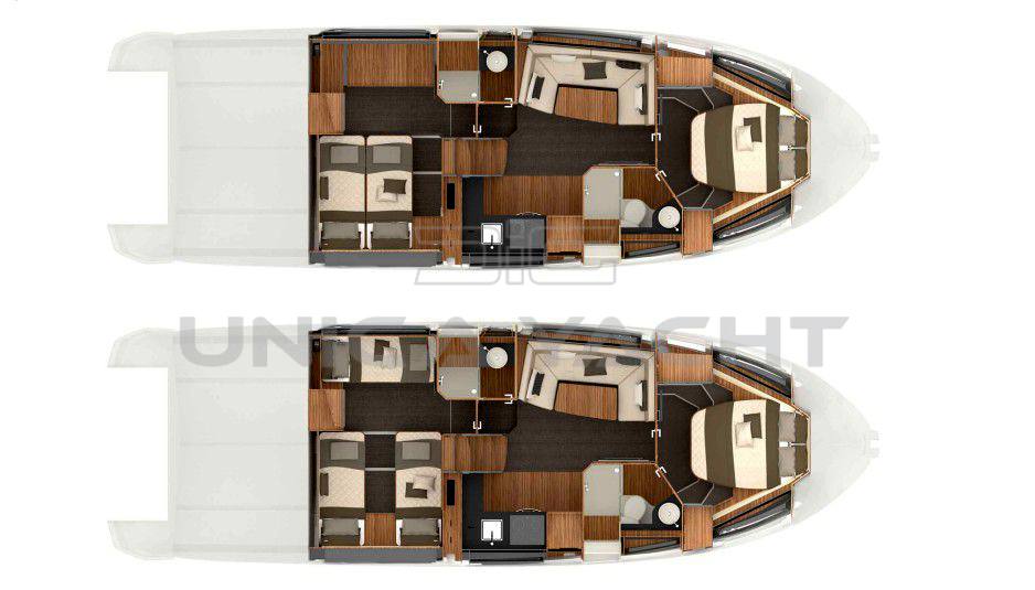 Azimut atlantis 43 hard top Motorboot gebraucht zum Verkauf