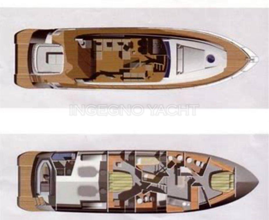 Aicon 62 sl motor boat