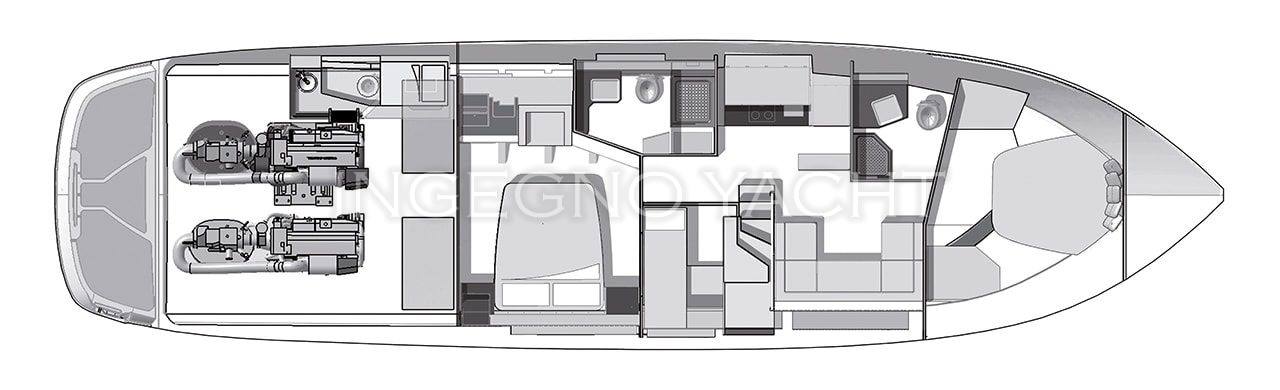 Cranchi 60 st Hard top usato