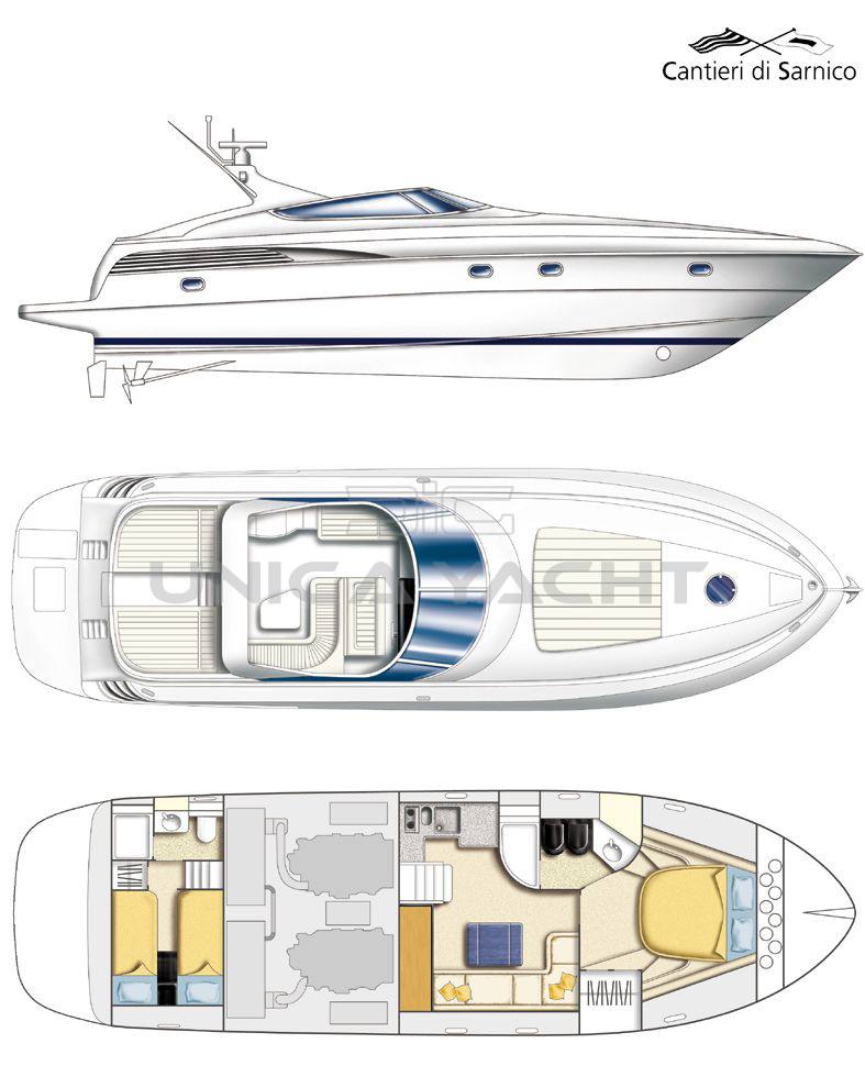 Cantieri di sarnico Sarnico 45 التعبير عن كروزر