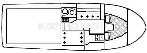 Tornado 38 flush deck Motor boat used for sale