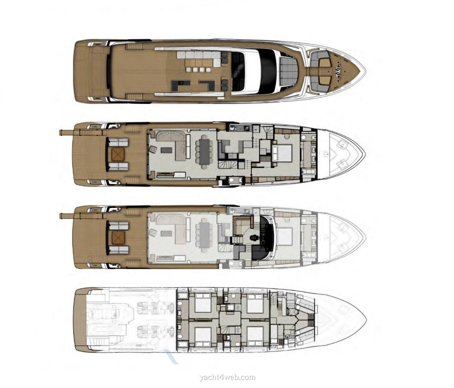 Ferretti yachts 1000 barca a motore