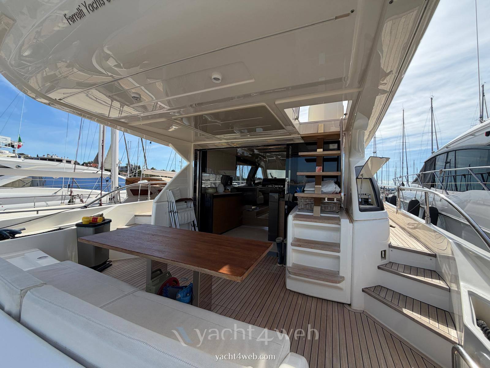Ferretti yachts 550 fotografia