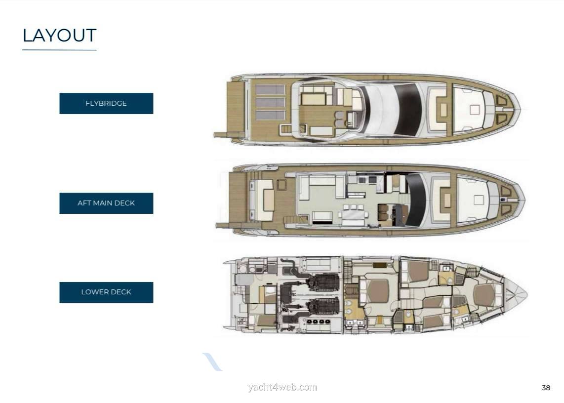 Azimut 72 fly Foto