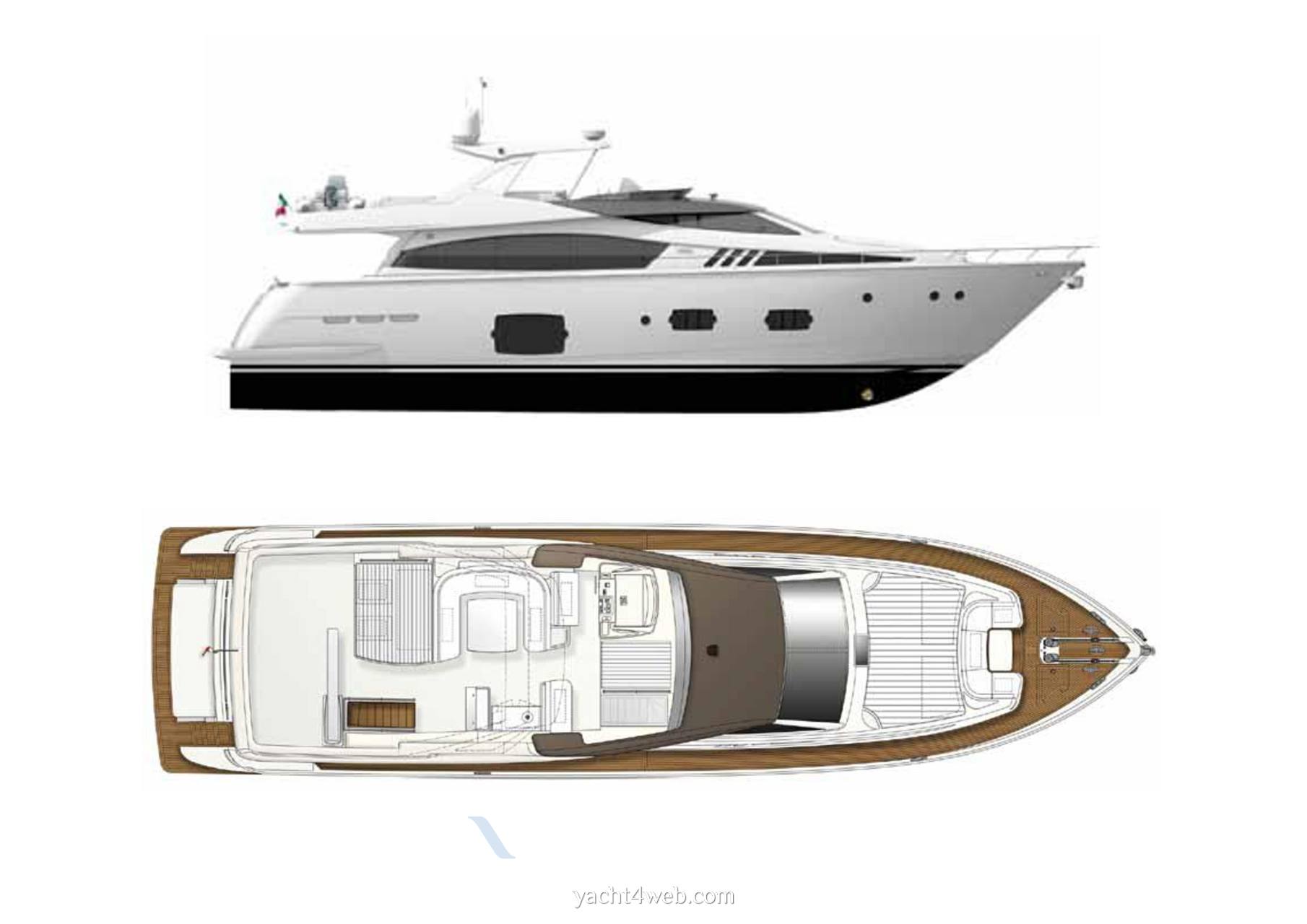 Ferretti yachts 800
